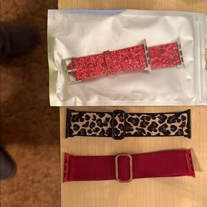 Set of Three Stylish Watch Bands